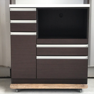 格安で！ナフコ レンジボード◇食器棚◇キッチンボード◇