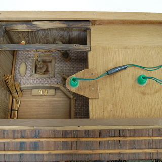 ジオラマ 古民家 藁葺き屋根 庭付き 模型 レトロ ☆ PayPay(ペイペイ