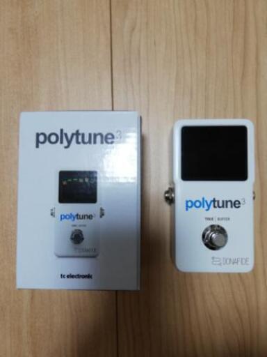 未使用品】TC ELECTRONIC Polytune 3 ポリフォニック チューナー | www