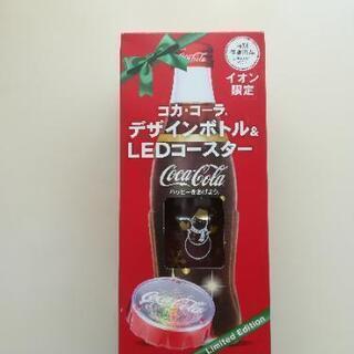 コカ・コーラ　デザインボトル&LEDコースター