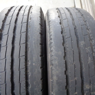 トラックタイヤ 205/65R16 ヨコハマ 2本セット ホイール付