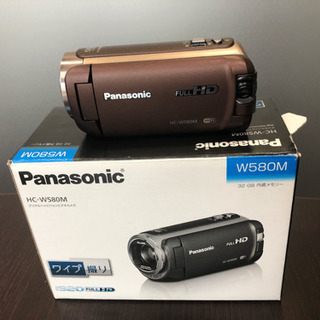 パナソニック デジタルハイビジョンビデオカメラ HC-W580M