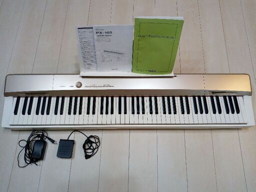 電子ピアノ（CASIO Privia PX-160 GD）
