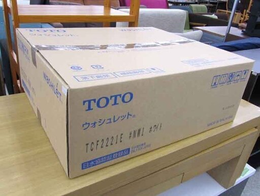 TOTO ウォシュレット 温水洗浄便座 新品 未開封 ホワイト ストア 