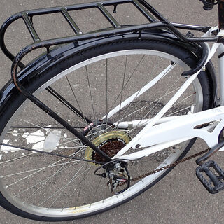 札幌市 6段切り替え ママチャリ 自転車 27インチ 中古
