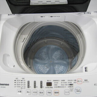 【安心12か月保証】/ハイセンスの4.5kg簡易乾燥機能付洗濯機/中古洗濯機/格安洗濯機/武蔵野市/小平市/小金井市/国分寺市/杉並区/【トレファク花小金井店】 安心12か月保証】/ハイセンスの4.5kg簡易乾燥機能付洗濯機/中古
