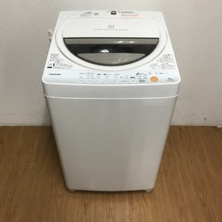 即日受渡可❣️東芝抗菌ステンレス槽6㌔全自動洗濯機7000円