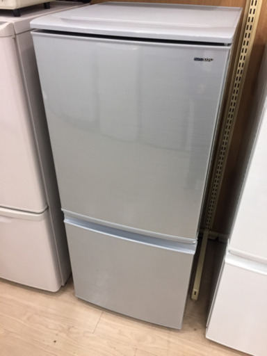 【12ヶ月安心保証付き】SHARP 2ドア冷蔵庫 2018年製 グレー