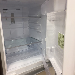 12ヶ月安心保証付き】SHARP 2ドア冷蔵庫 2018年製 グレー