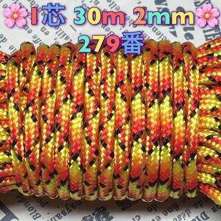 ★☆１芯 ３０m ２mm☆★２７９番★ パラコード★手芸とアウト...