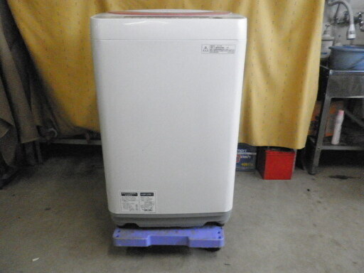 シャープ 6.0kg 全自動洗濯機 穴なし槽 ES-GE60P-P２０１４年 無料配送（弊社から２０キロまで