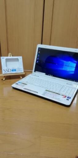 【core i5＋新品SSD240GB】サクサク動作♪ ノートパソコン 東芝 ブルーレイドライブ すぐに使える セットアップ済み 無線LAN Wi-Fi 15.6インチ ハイスペック PC テンキー付きキーボード