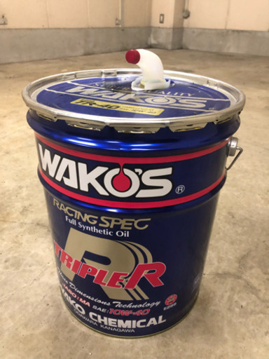 エンジンオイル WAKO’S トリブルR 10W-40 ペール缶（投稿ID : e8kq9）