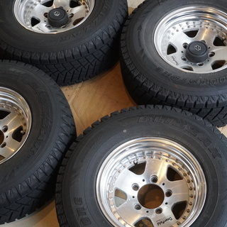 JA11 ジムニーに履かせていた 冬タイヤとホイールのセット