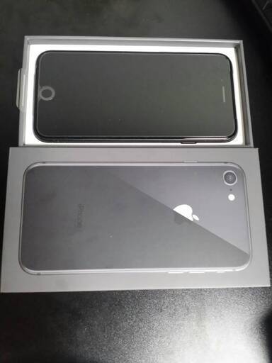 バッテリー90%以上 【】 iPhone8 64GB スペースグレイ SIMフリー 本体