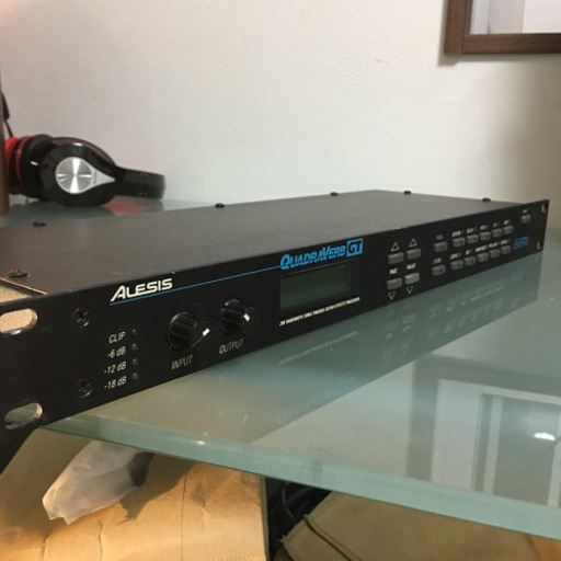 ALESIS リバーブ エフェクター Micro Verb4 動作品 アレシス 空間系 