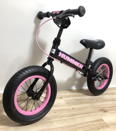 【関東限定お届け可】HUMMER ストライダー トレーニーバイク 12.5インチ ピンク