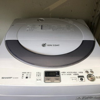 SHARP 洗濯機 5.5k イオンコート es-ge55n-s...