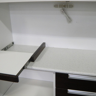 今だけチャンス！「ジモティー」見たよ～！ で3,000円引きの36,980円!キッチンボード　レンジボード　引き戸　食器棚　家電ボード　キッチン収納　レンジ台　