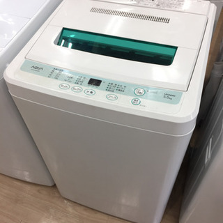 【6ヶ月安心保証付き】AQUA 全自動洗濯機 2012年製