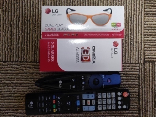LG液晶テレビ 55型 smart cinema 3D・テレビ台、サウンドシステム・3D 