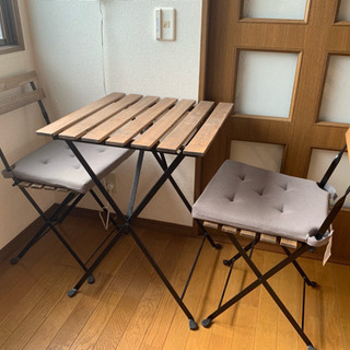IKEA テーブル チェア セット