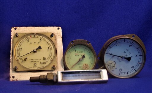 鉄道計器　圧力計・温度計