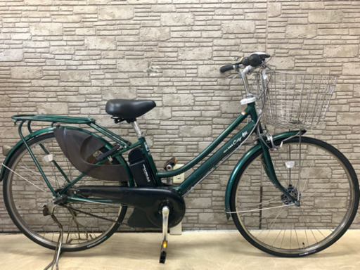 東京23区配達無料  新基準 ヤマハ パスシティM  6Ah リチウム 電動自転車 中古 26