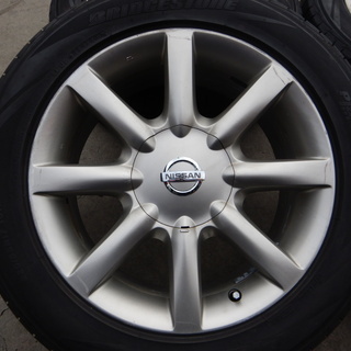ニッサン純正　１７インチ　エルグランド、プレサージュなどに！
