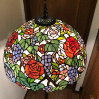 ステンドグラス フロアランプ