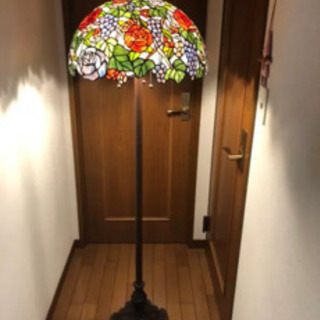 ステンドグラス フロアランプ