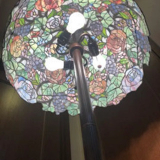 ステンドグラス フロアランプ