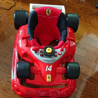 美品 フェラーリ ベビー歩行器 赤ちゃん 車 かっこいい おもちゃ 子ども用品