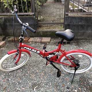 【値下げ】折り畳み自転車（シマノ製shimano ６段変速）＆収...