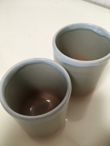 萩焼 夫婦湯呑み