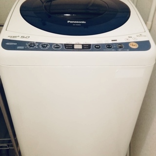 Panasonic 簡易乾燥機能付き 洗濯機 5kg 