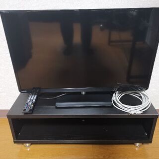 大幅値下げ　32型テレビ（TOSHIBA製）+テレビ台