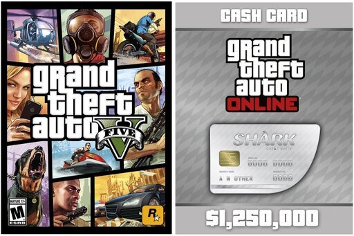 Grand Theft Auto V 日本語版 Great White Shark Cash Card Gtaマネー 1 250 ไฟ El ต ำ 甲府のテレビゲーム その他 の中古あげます 譲ります ジモティーで不用品の処分