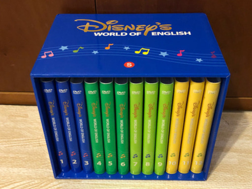 他のサイトで売れました。ディズニー英語システム sing along 全12巻DVD