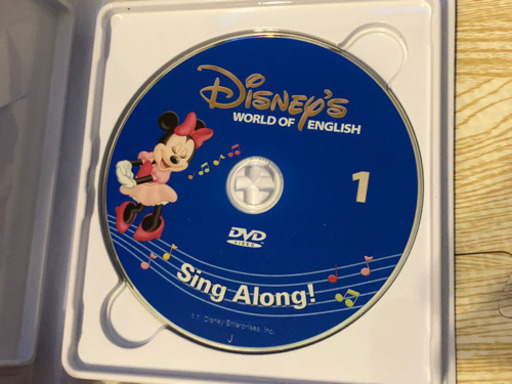 他のサイトで売れました。ディズニー英語システム sing along 全12巻DVD