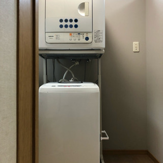 東芝 TOSHIBA 衣類乾燥機(6kg).全自動洗濯機(5kg)