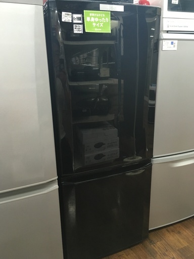 三菱 2ドア冷蔵庫 2016年製 MR-P15Z-B1