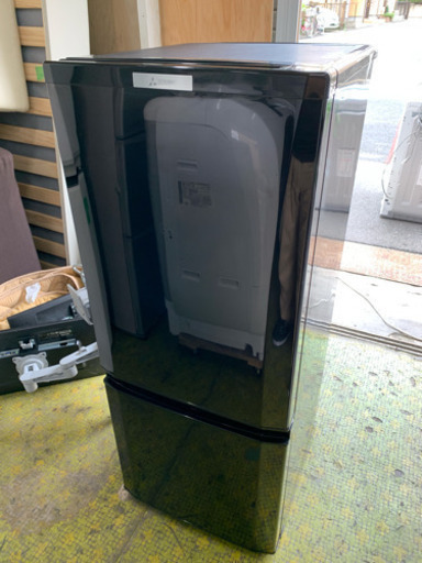冷蔵庫 三菱 2016年 一人暮らし 単身用 2ドア 146L MR-P15Z-B 川崎 SG