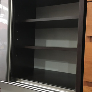 美品 松田家具 2面レンジボード モダンStyle 日本製