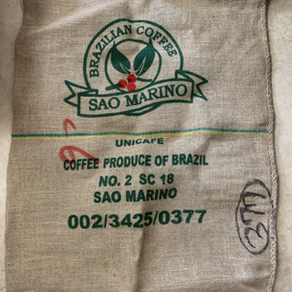 ブラジルコーヒーの袋