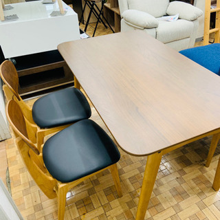 【ナフコ21スタイル】4人用ダイニングセット ベンチタイプ (幅135cm) ダイニングテーブル※69,800円で購入※