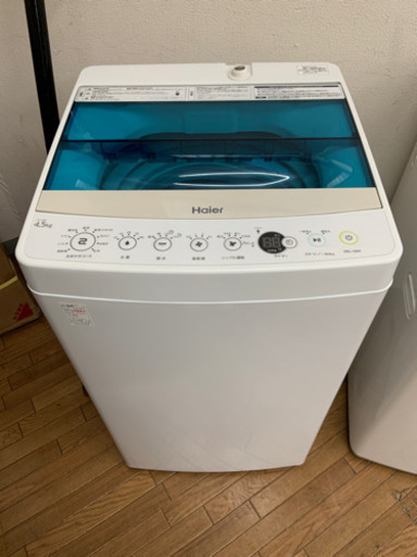 【無料設置☆3ヶ月保証】洗濯機 2018年製 4.5kg ハイアール