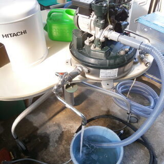 ☆中古品 日立浅井戸用自動ポンプ WT-P125W形 100V 動作問題無し