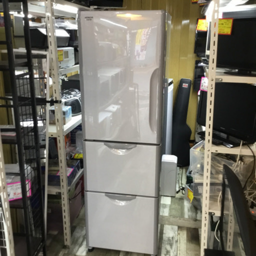#2526 日立 3ドア冷凍冷蔵庫 R-S30CMVL 2012モデル