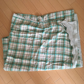 掛け布団カバー 緑 シングルサイズ